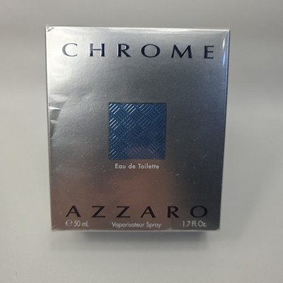 Azzaro Chrome Eau de Toilette Spray 1.7 fl oz 50 mL Regular Size Men's Fragrance