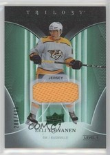 2018 Upper Deck Trilogy Rookies Jersey Green Foil Relics /499 Eeli Tolvanen 0d14