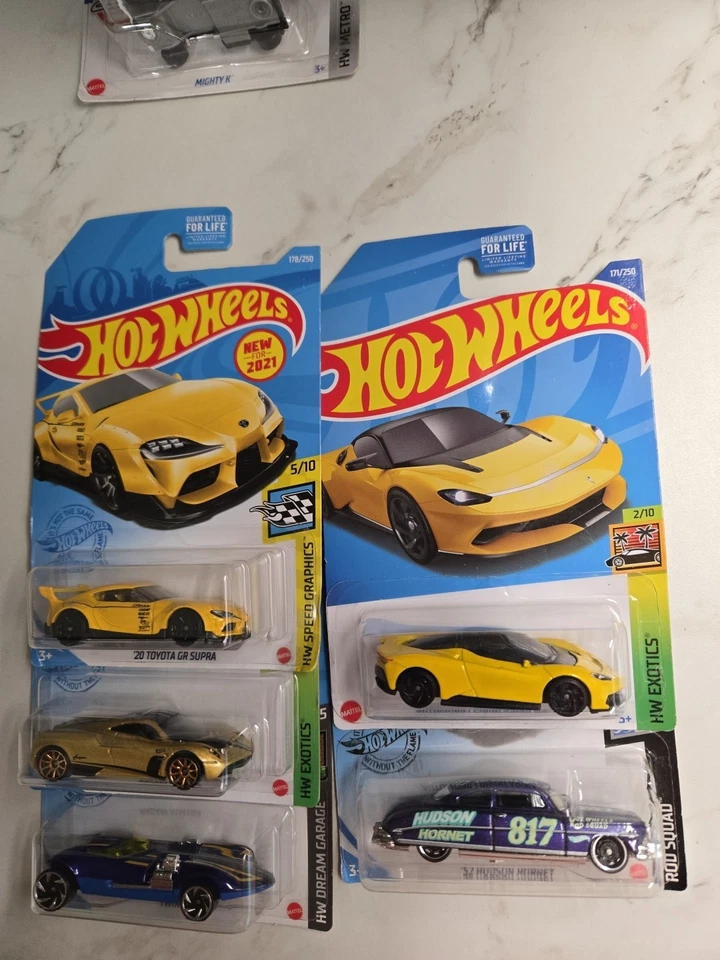 Diecast Toy Lot|Toyota Supra|Pagani Huayra|Twin Mill|Hudson|Hot Wheels. - Image 4 of 4