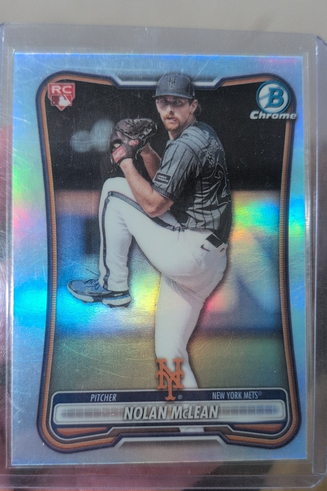 2026 Bowman - Nolan McLean #85 Sp Rookie Red Rc Chrome Variation (RC)