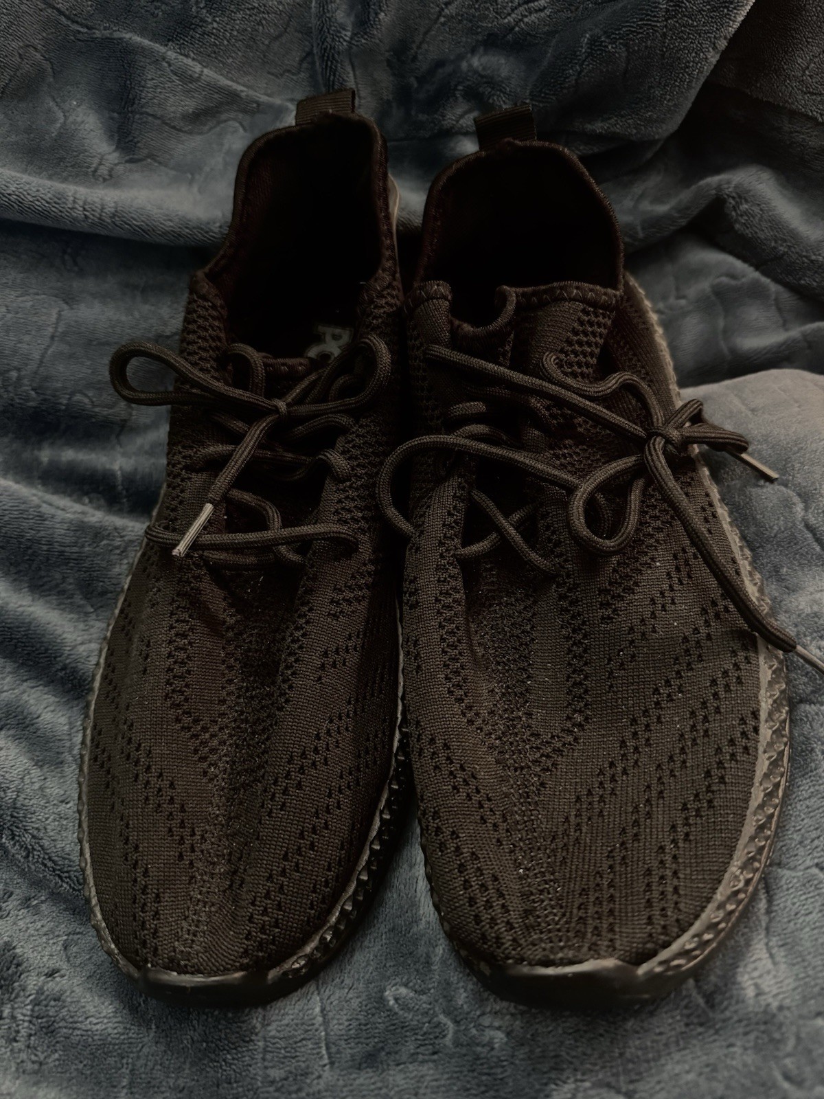 Pony Sneakers Nero PP1 Yasso Scarpe da Ginnastica Tg. 10 uomo. NUOVO Leggi Descrizione