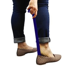 Shoehorn 18" blue plastic Stress-free Easy to use Sock Aid Sock Slider for Socks