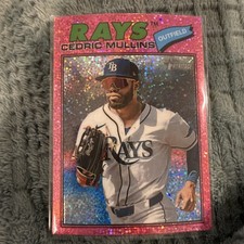 2026 Topps Heritage - CEDRIC MULLINS - Pink Sparkle SP - Tampa Bay Rays