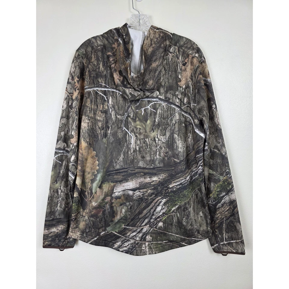 Sudadera con Capucha Mossy Oak Para Mujer S Camuflaje Manga Larga Caza Peces Caminata Exterior Pullover Foto 2 de 4