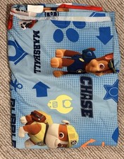 Paw Patrol Twin Sheets Flat Fitted Nickelodeon