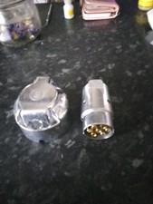 12volt Trailer Plug And Socket  7 Pin Joblot  450  Of Each