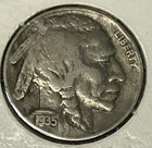 1935 Buffalo nickel F