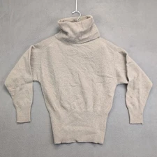 JH Collectibles Angora Lambswool Turtleneck Sweater Long Sleeve Oversize Small