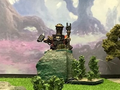 Warhammer Fantasy Battles Chaos/ Evil Dwarf Sorcerer