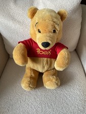 Disney Vintage 12" Winnie The Pooh Talking Vibrating Plush Tested Works Great