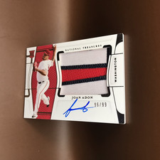 2022 National Treasures Joan Adon Rookie Patch Auto Autograph RC #96/99