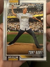 Topps 2026 Series 1 Tony Hawk FP-6 San Diego Padres First Pitch Insert