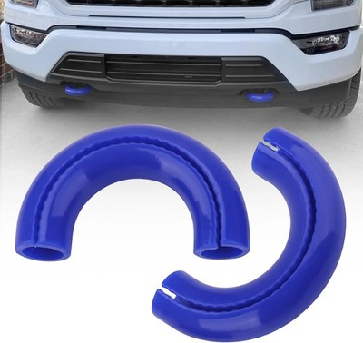 Front Tow Hooks Covers for Ford F150 2004-2025 Hitch Cover Anti-Fading Compatibl
