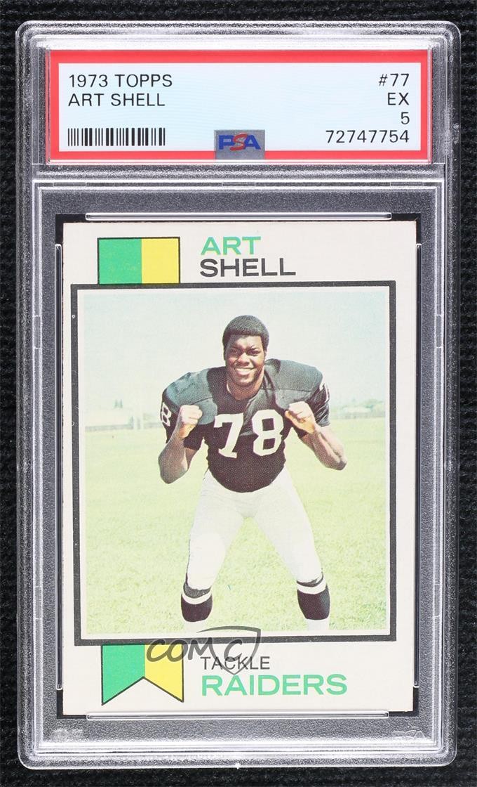 1973 Topps Art Shell #77 PSA 5 HOF r0q