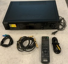 Sony SLV-775HF Hi-Fi Stereo 4-Head VCR VHS Player Recorder TESTED WORKS