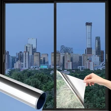 One Way Mirror Window Film Heat Reducing Film Privacy Tint Foil for Office