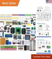 Comprehensive Raspberry Pi Starter Kit with 1...
