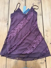 Urban Outfitters Alexis Lace Slip Mini Dress XS BNWT