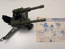 Vintage GI JOE TWIN BATTLE GUN WHIRLWIND Loos...