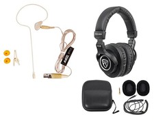 AKG C111 LP Ear-Hook Ear-Set Microphone Mic+W...