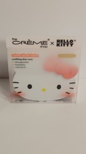 Creme Shop x Hello Kitty Blush Balm peach pouf compact mirror new in box makeup