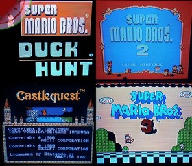 TESTED Nintendo NES SYSTEM with GAMES Console Complete in Box Sports Set CIB Lot