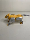 1997 Vintage Power Rangers Lost Galaxy Deluxe Megazord Yellow Wolf Zord Bandai