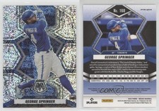 2022 Panini Mosaic White Sparkle Mosaic Prizm George Springer #168