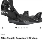 Lightly Atlas Step On Snowboard Binding larges  — photo 3
