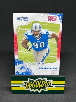2010 Score - Rookie Ndamukong Suh #377 (RC) Red Zone /100