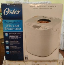 Oster Expressbake Bread Maker White, 2lb Loaf...