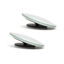 2PCS Car Blind Spot Mirrors, Wide Angle 2" Round Rear View Mirror with