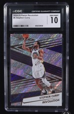 Panini 2024-25 Revolution Stephen Curry #6 CGC 10 Hologram Warriors NBA Card