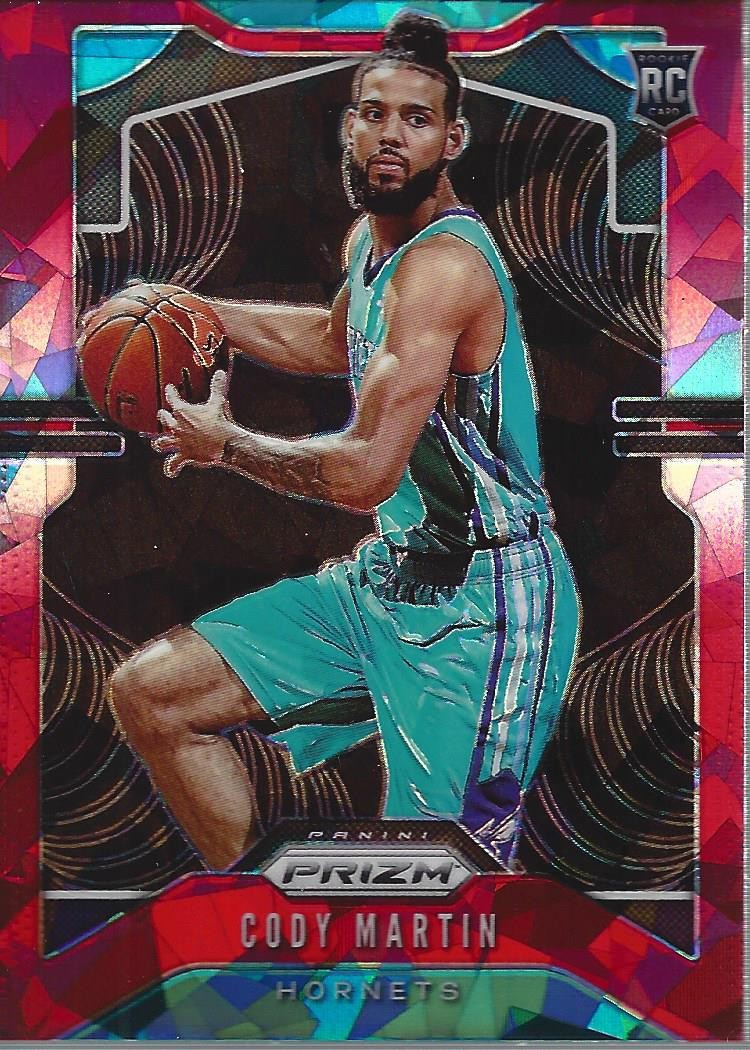2019-20 Panini Prizm Prizms Red Ice #278 Cody Martin - BSK