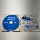 Nintendo Wii Sports and Wii Sports Resort Bundle 2006/2009 UNTESTED