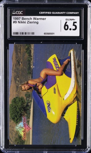 1997 BENCH WARMER #9 NIKKI ZIERING CGC 6.5
