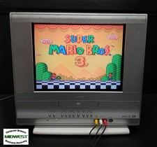 TOSHIBA MD14F51 CRT TV / DVD Combo Retro Gaming Tested Fully Working No Remote