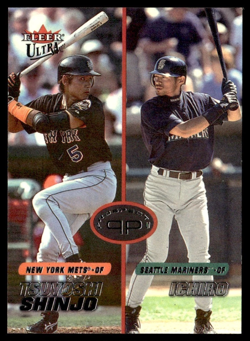 2001 Fleer Ultra - Ichiro Suzuki Tsuyoshi Shinjo #278 for sale | eBay