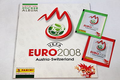 Panini EM EC EURO 2008 08   1 x Empty Album Vuoto Vacio South America