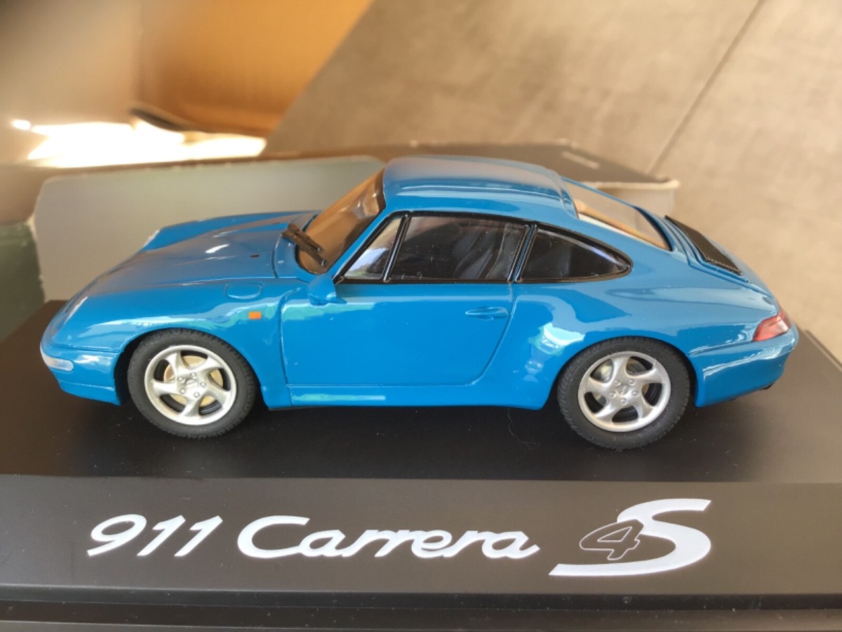 【Schuco】Porsche 911Carrera 4 1/43 SCHUCO PORSCHE 911 carrera 4S blue, mint,++ ! | eBay