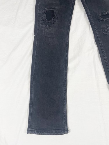 Ksubi Mens Black Slim Straight Denim Jeans Size 32 - Picture 4 of 15