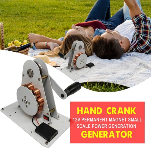 50W Portable Hand Crank Generator Emergency USB Charger Camping Outdoor Survival - Picture 12 of 12