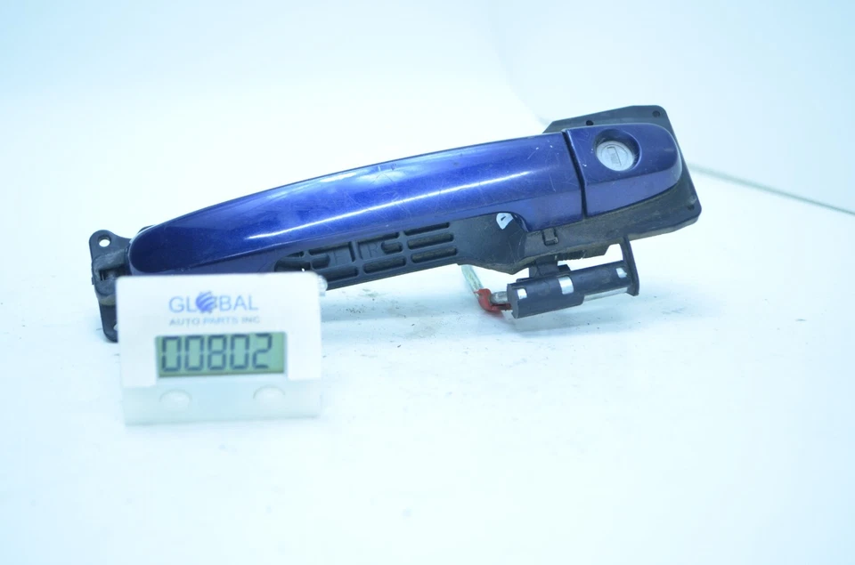 05-10 SCION TC MANIJA PUERTA EXTERIOR LADO PASAJERO DELANTERO DERECHO AZUL OEM Foto 2 de 4