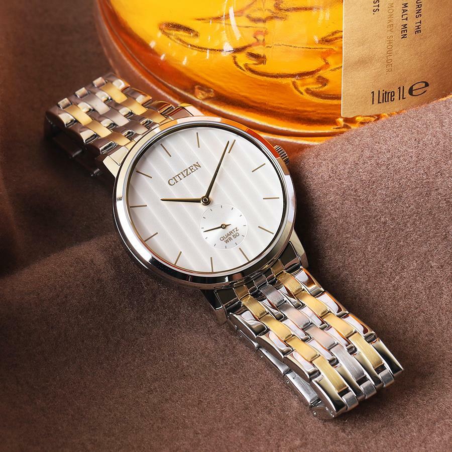 Citizen BE9174-55A Quartz Men White Dial Two Tone Stainless Steel Analog  Watch | eBay
