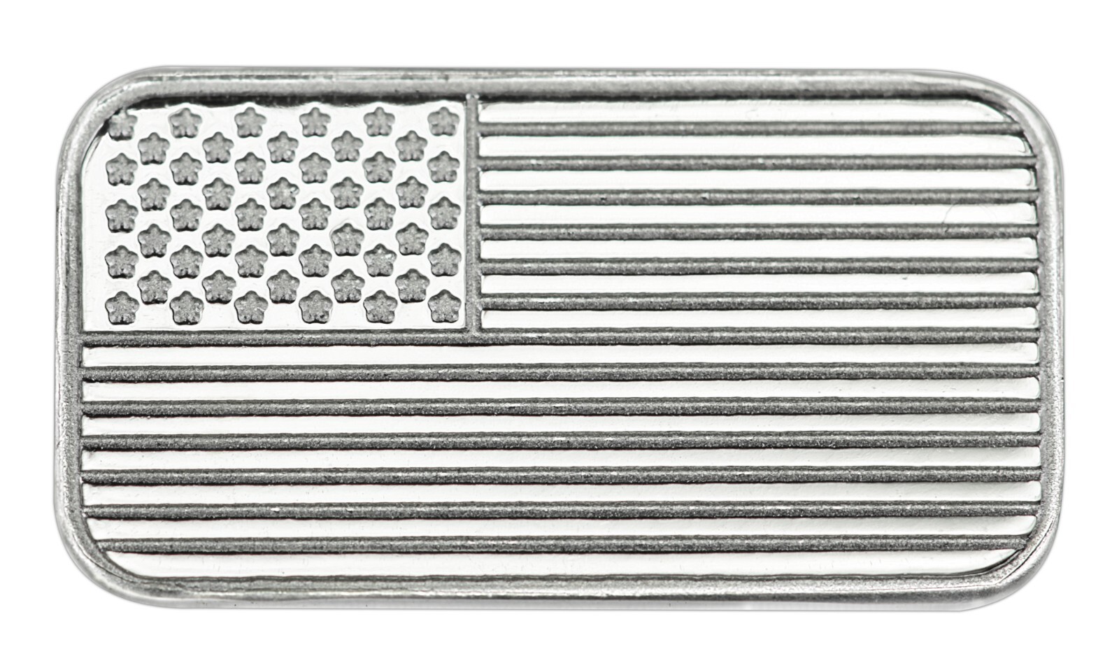 Lot of 20x 1g .999 Fine Silver American Flag Bars