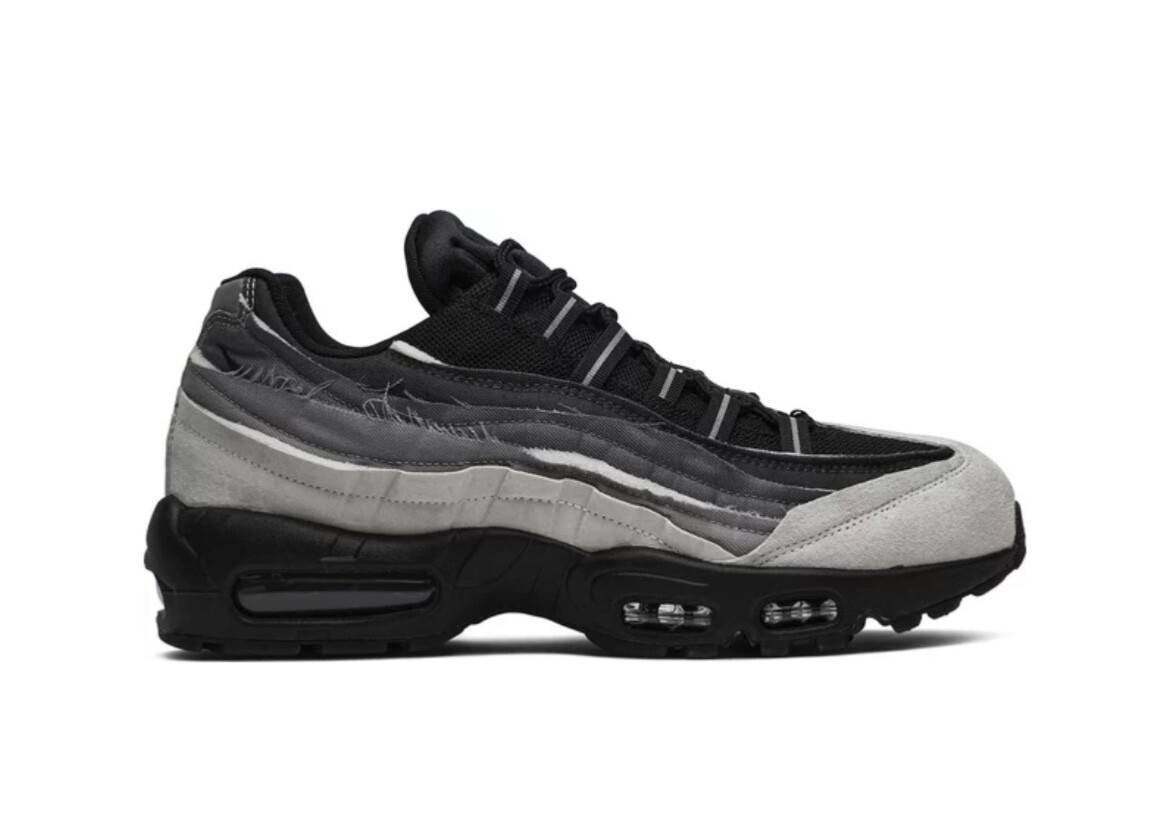Size 7 - Nike Comme des Garçons x Air Max 95 Grey Multi | eBay Size 7 - Nike Comme des Garçons x Air Max 95 Grey Multi | eBay