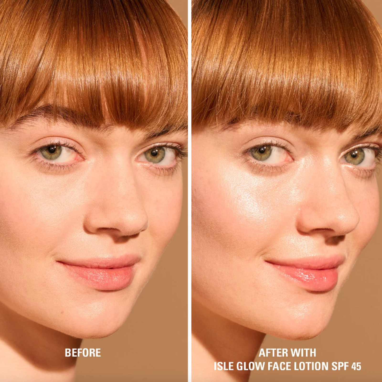 NEW Authentic CAY SKIN Isle Glow Face Sunscreen Moisturizer SPF 45, 45 mL