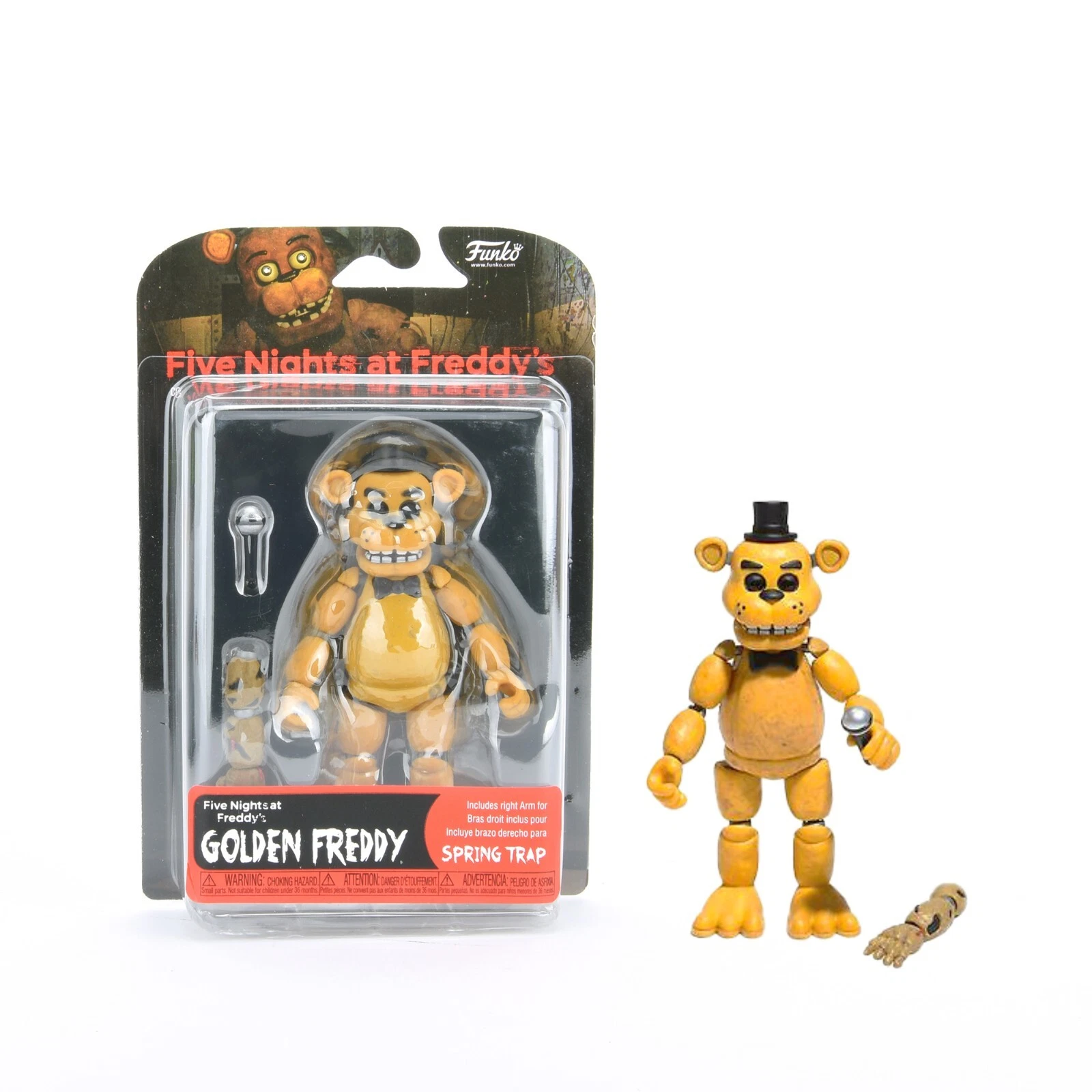 Five Nights Springtrap At Freddy Golden Freddy Action Figure