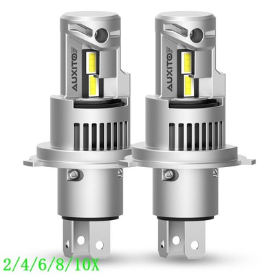 9003 H4 LED Hi-Low Beam Headlight Conversion MINI Kit 30000LM Bulbs 6000K 2~10X