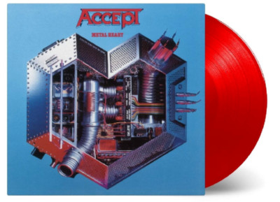Accept - Metal Heart 180 Gram Red Coloured Vinyl LP 2000 WW Numbered NEU OVP